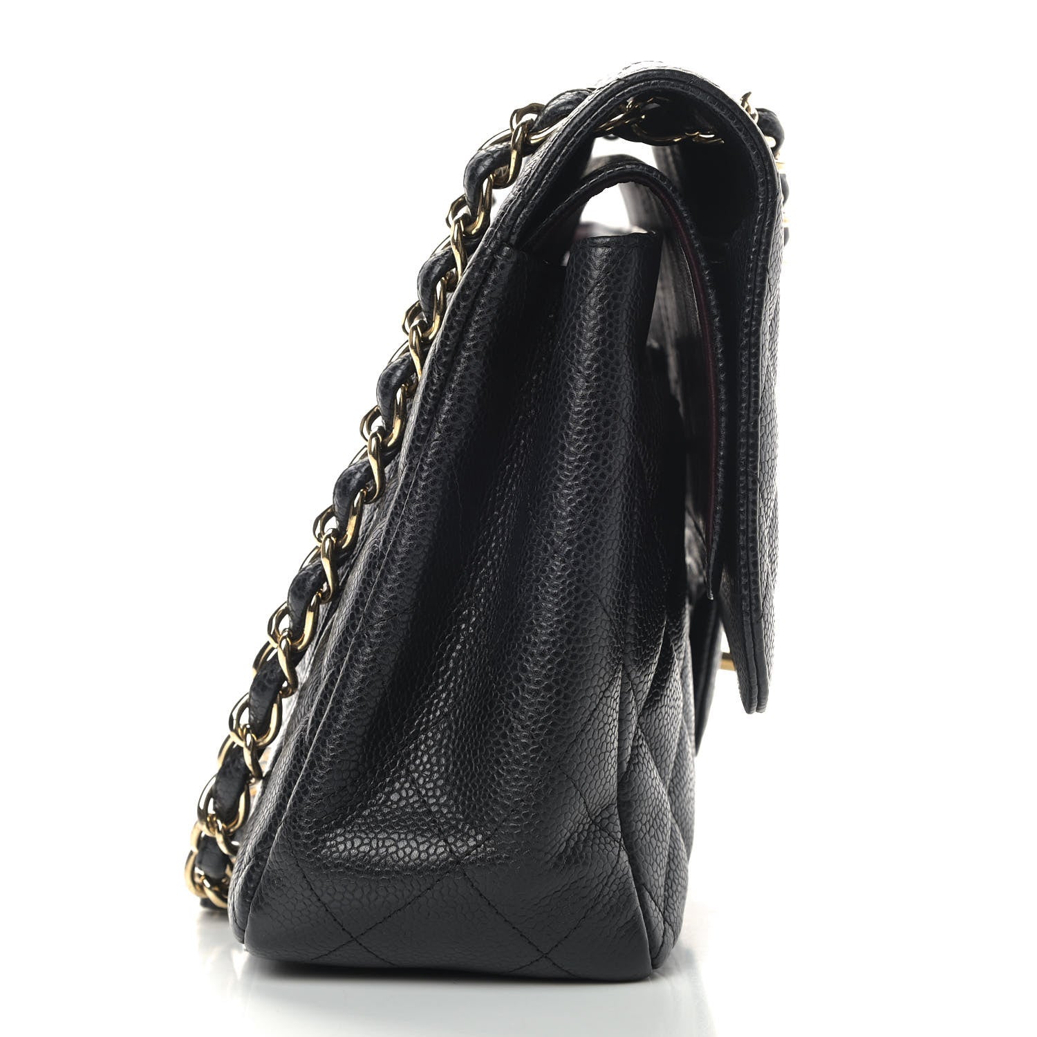 Chanel Caviar Quilted Jumbo Double Flap Black 13 of 13