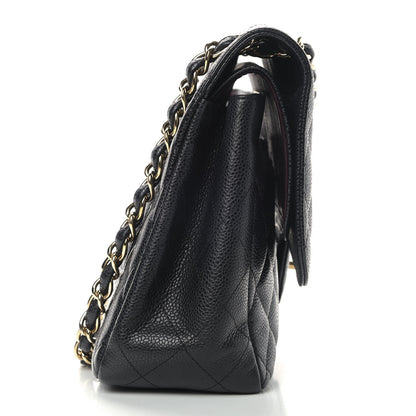 Chanel Caviar Quilted Jumbo Double Flap Black 13 of 13