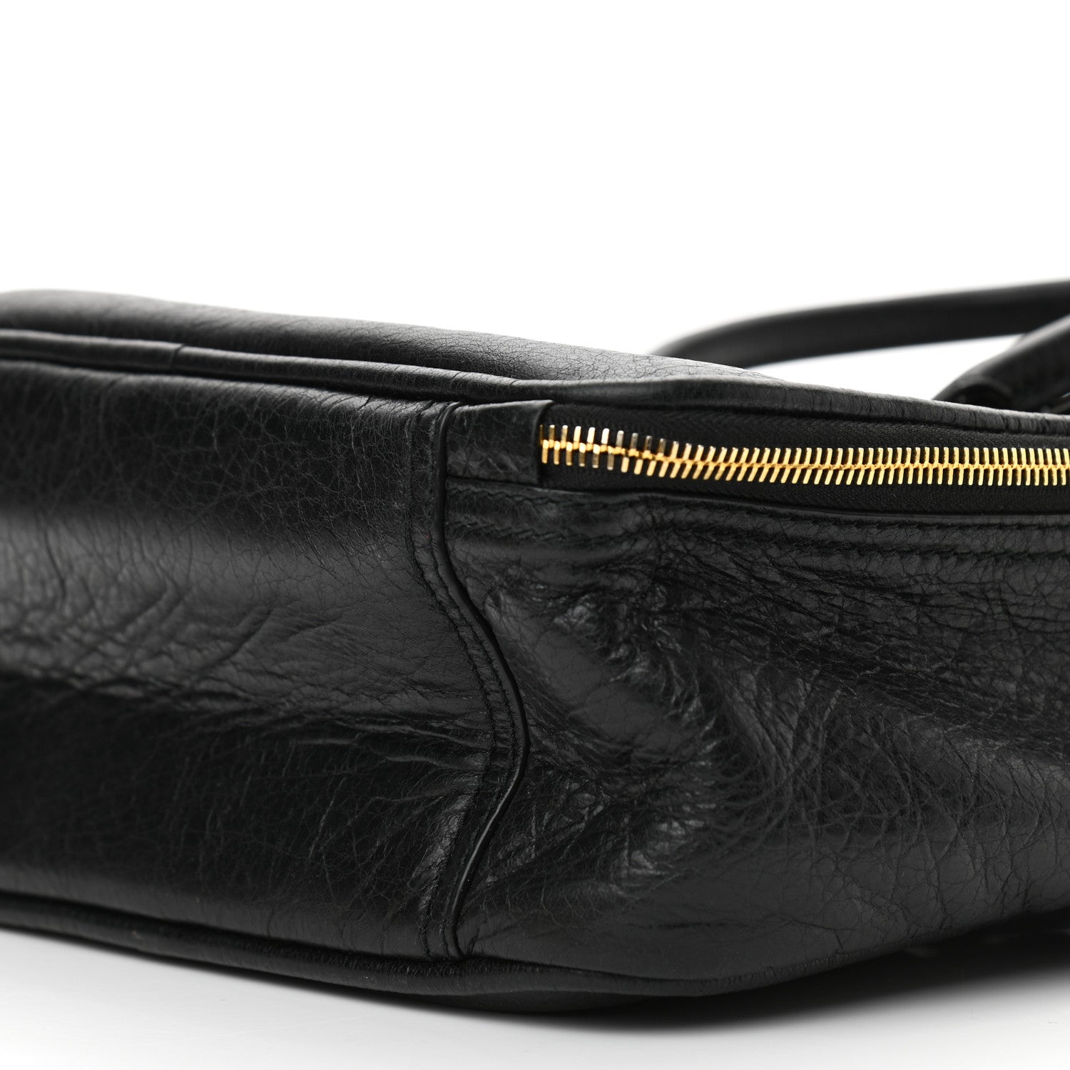 Balenciaga Agneau S Blanket Square Tote Black 9 of 10