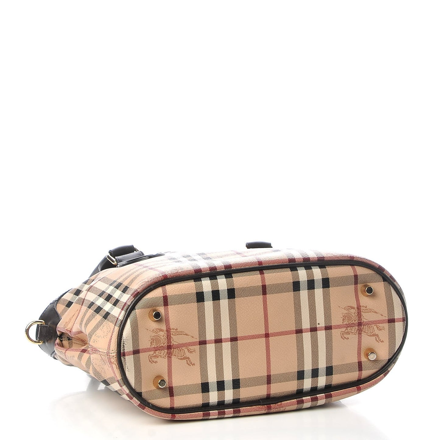 Haymarket Check Medium Tote Chocolate
