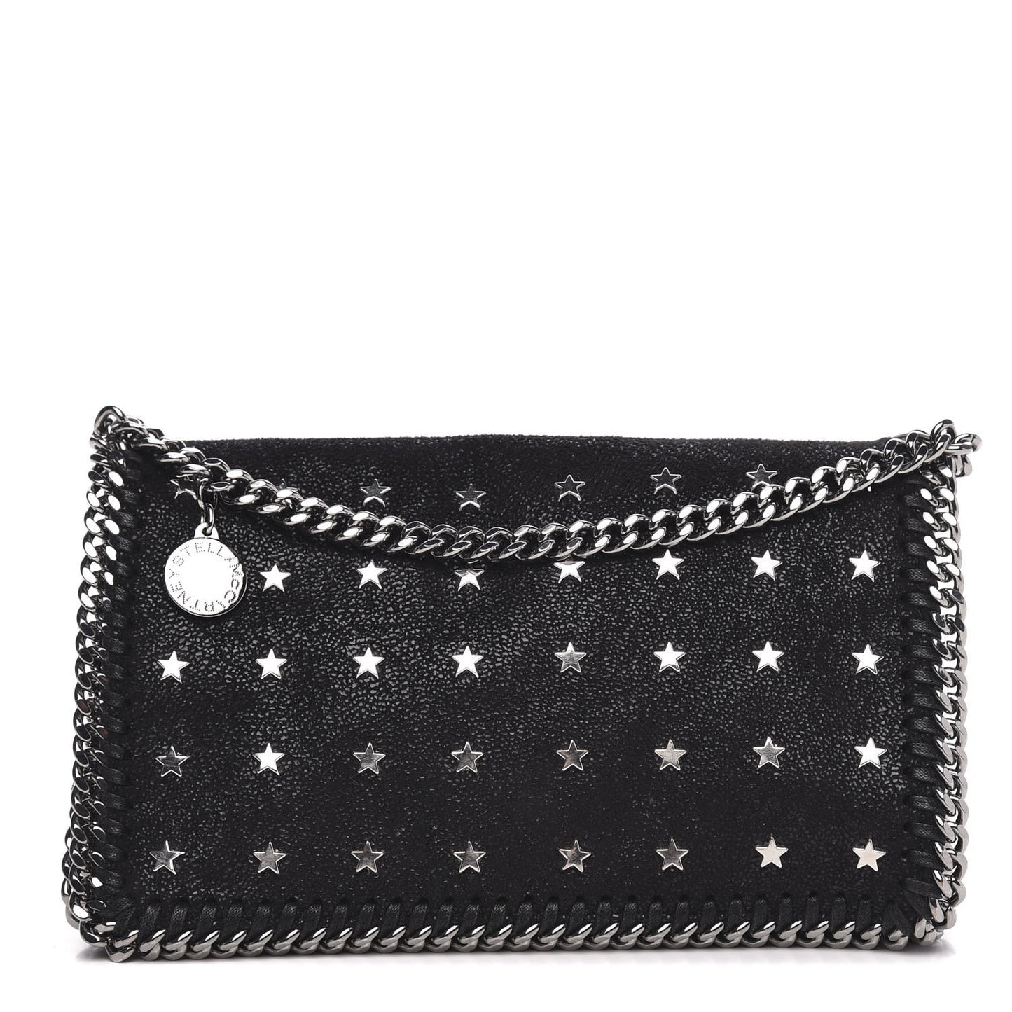 Shaggy Deer Star Falabella Crossbody Bag Black