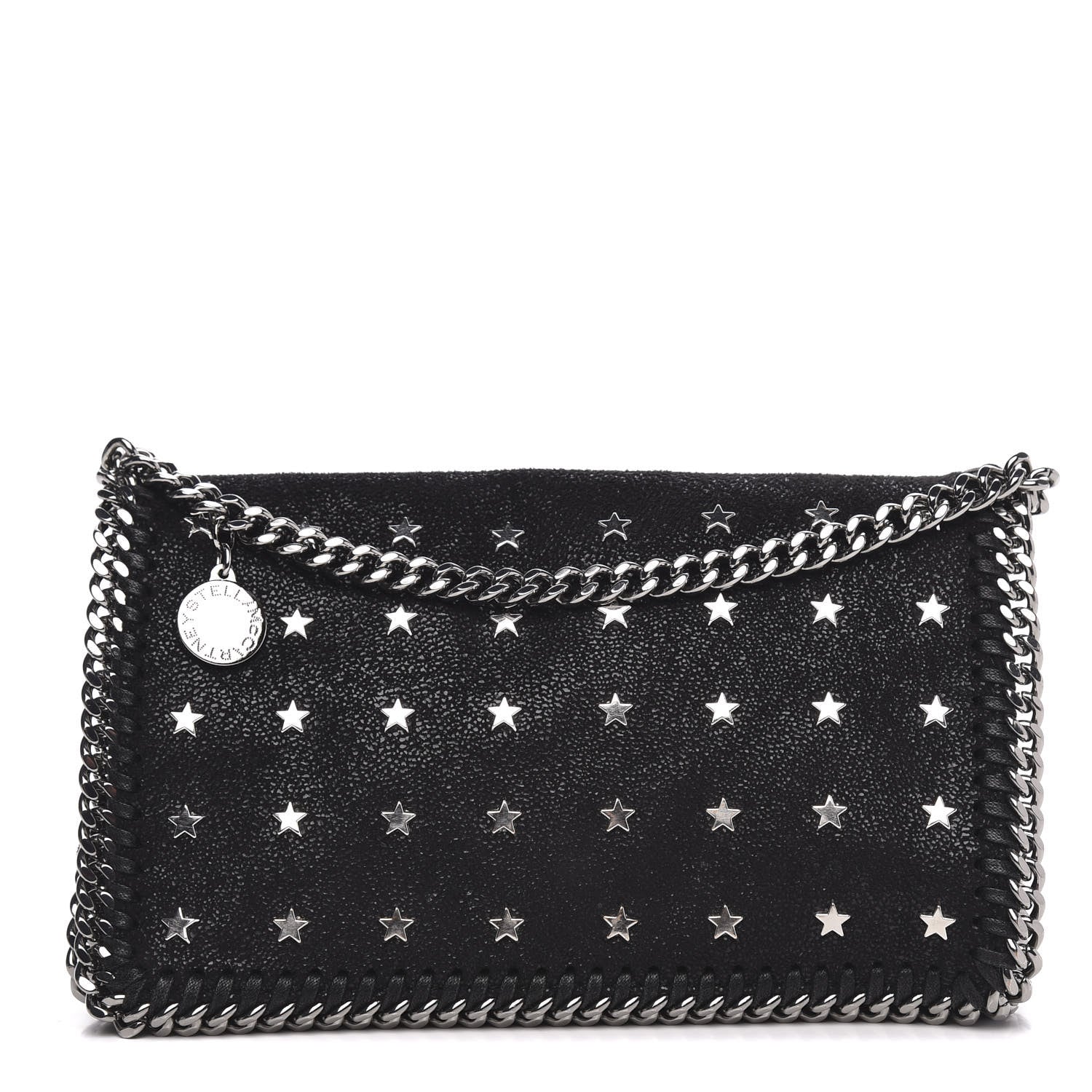Stella McCartney Shaggy Deer Star Falabella Crossbody Bag Black 1 of 9
