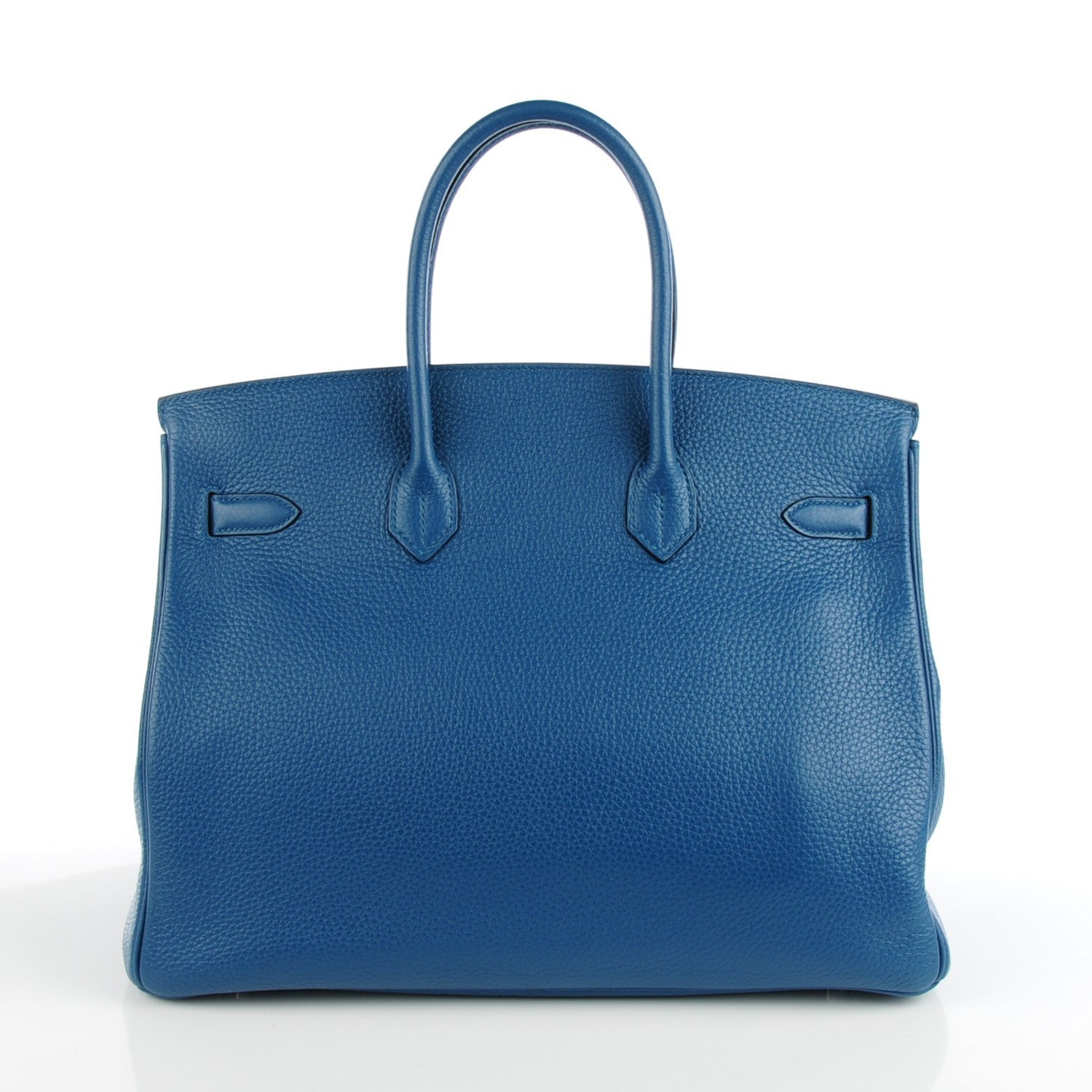 Hermes Taurillon Clemence Birkin 35 Bleu Thalassa 17 of 22