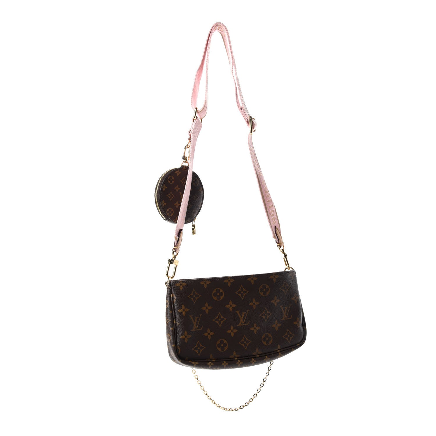Louis Vuitton Monogram Multi Pochette Accessories Rose Clair 3 of 14