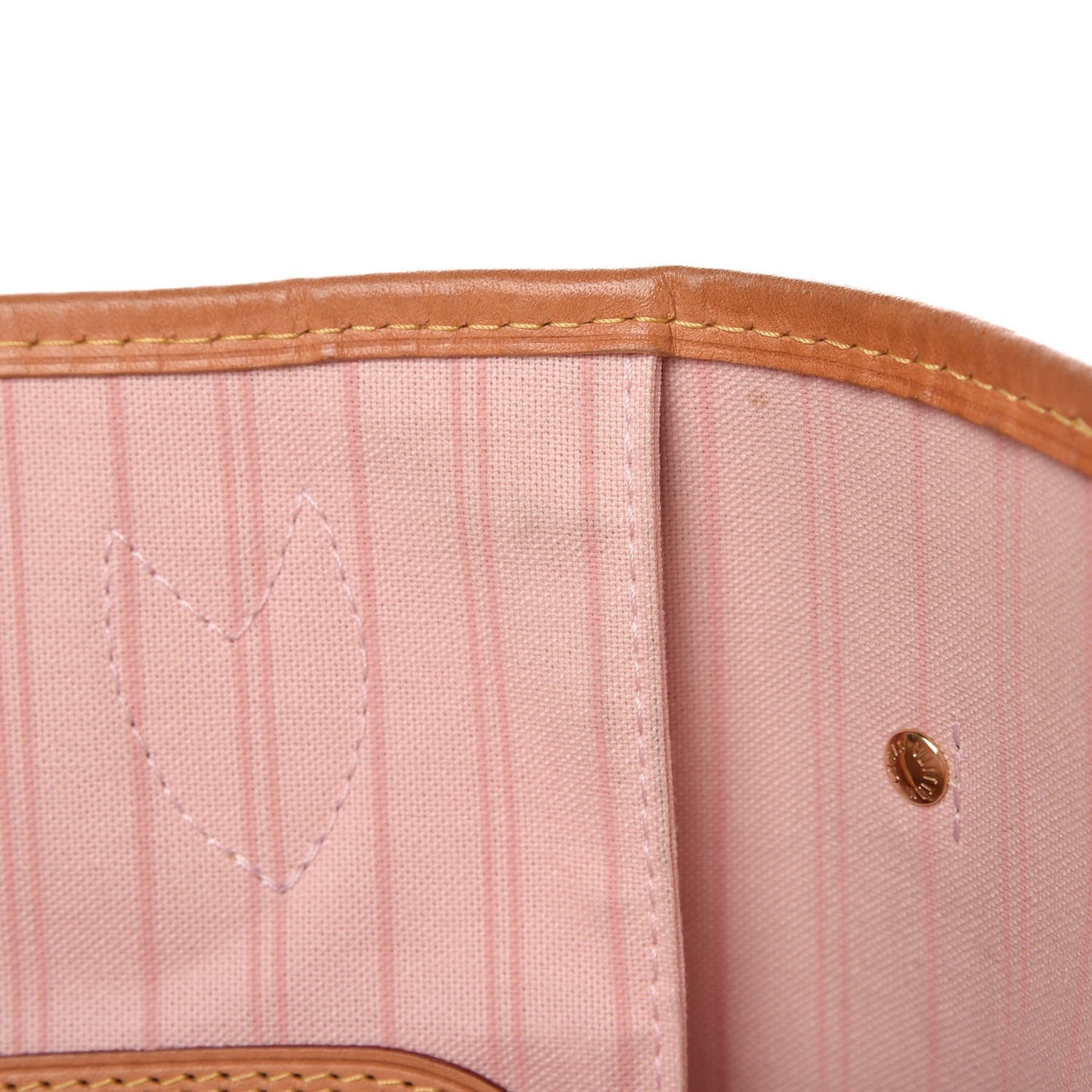 Damier Azur Neo Neverfull MM Rose Ballerine
