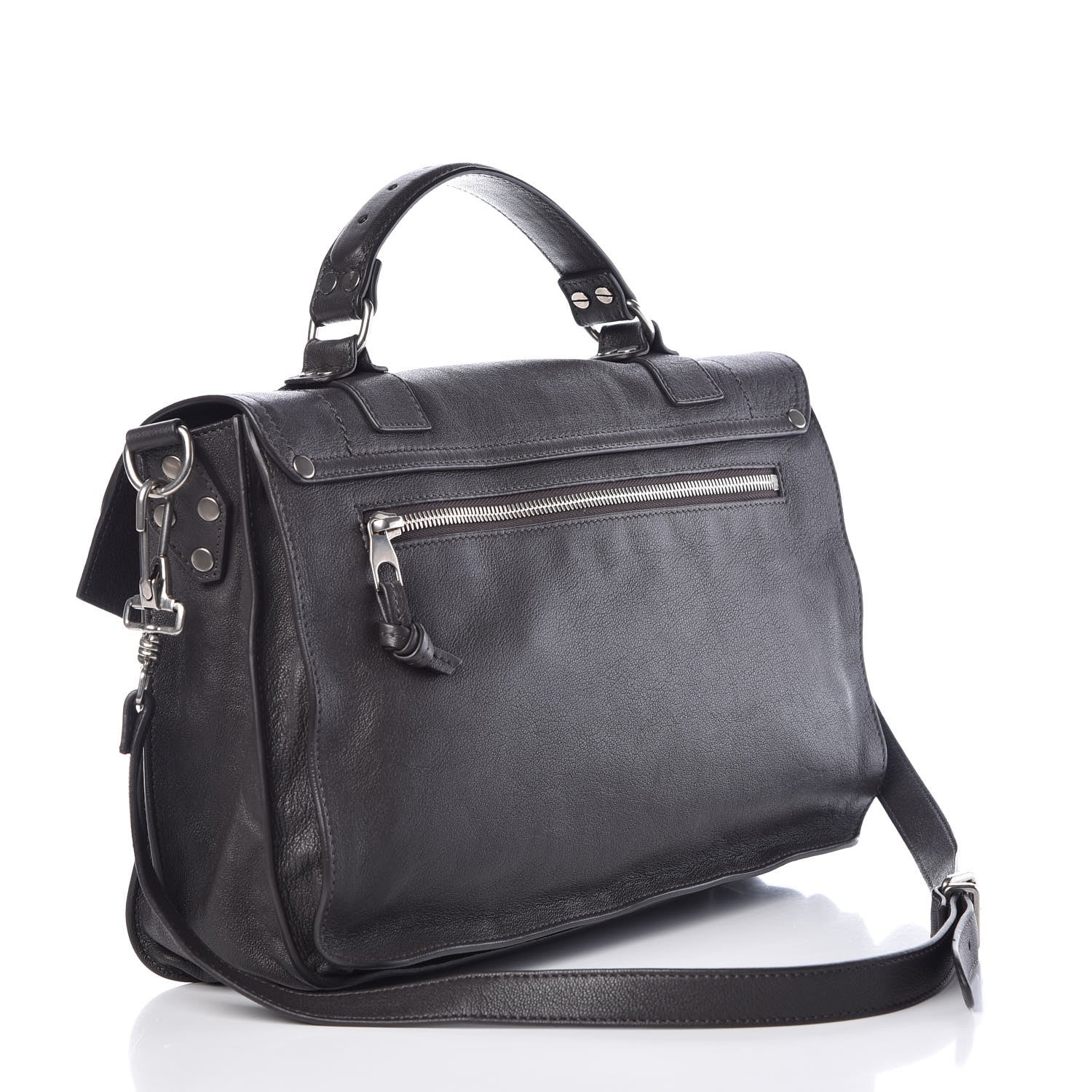 Proenza Schouler Lambskin Medium PS1 Satchel Pepe 3 of 11
