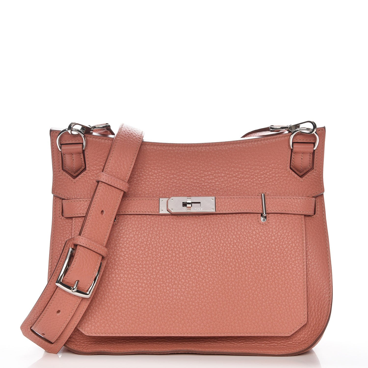 Hermes Taurillon Clemence Jypsiere 28 Rose Thè 1 of 11