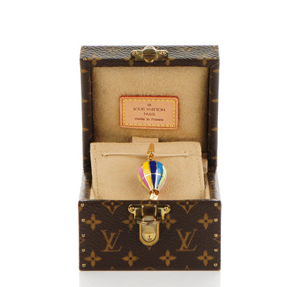 Louis Vuitton 18K Gold Lacquer Murakami Hot Air Balloon Charm 4 of 4