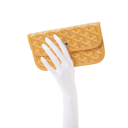 Goyard Goyardine Pouch Yellow 2 of 9