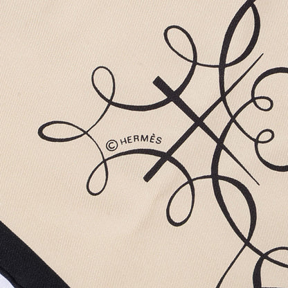 Hermes Silk L'Art D'Ecrire Scarf 90 4 of 5