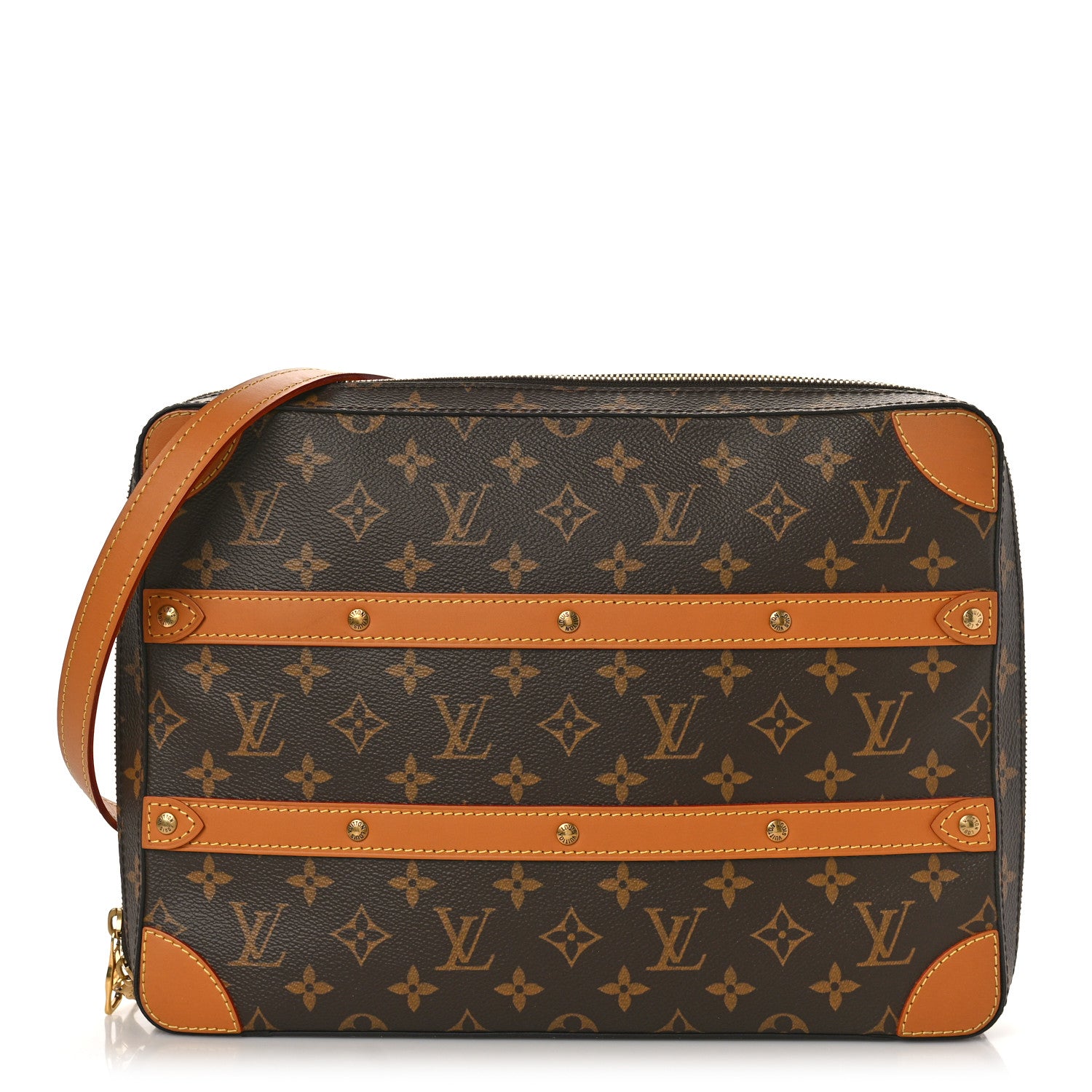 Louis Vuitton Monogram Soft Trunk Messenger MM 1 of 8