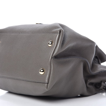 Mulberry Small Classic Grain Small Kensington Mole Grey 7 of 10