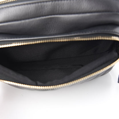 Chanel Calfskin Quilted Day Trips Camera Case Black 5 of 11