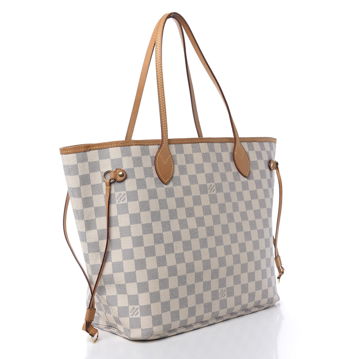 Louis Vuitton Damier Azur Neverfull MM 3 of 16