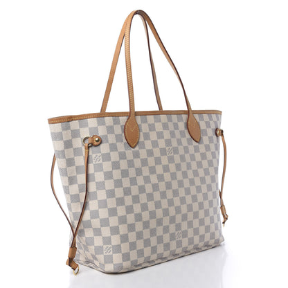 Louis Vuitton Damier Azur Neverfull MM 3 of 16