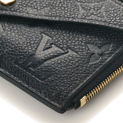 Louis Vuitton Empreinte Recto Verso Card Holder Black 8 of 9