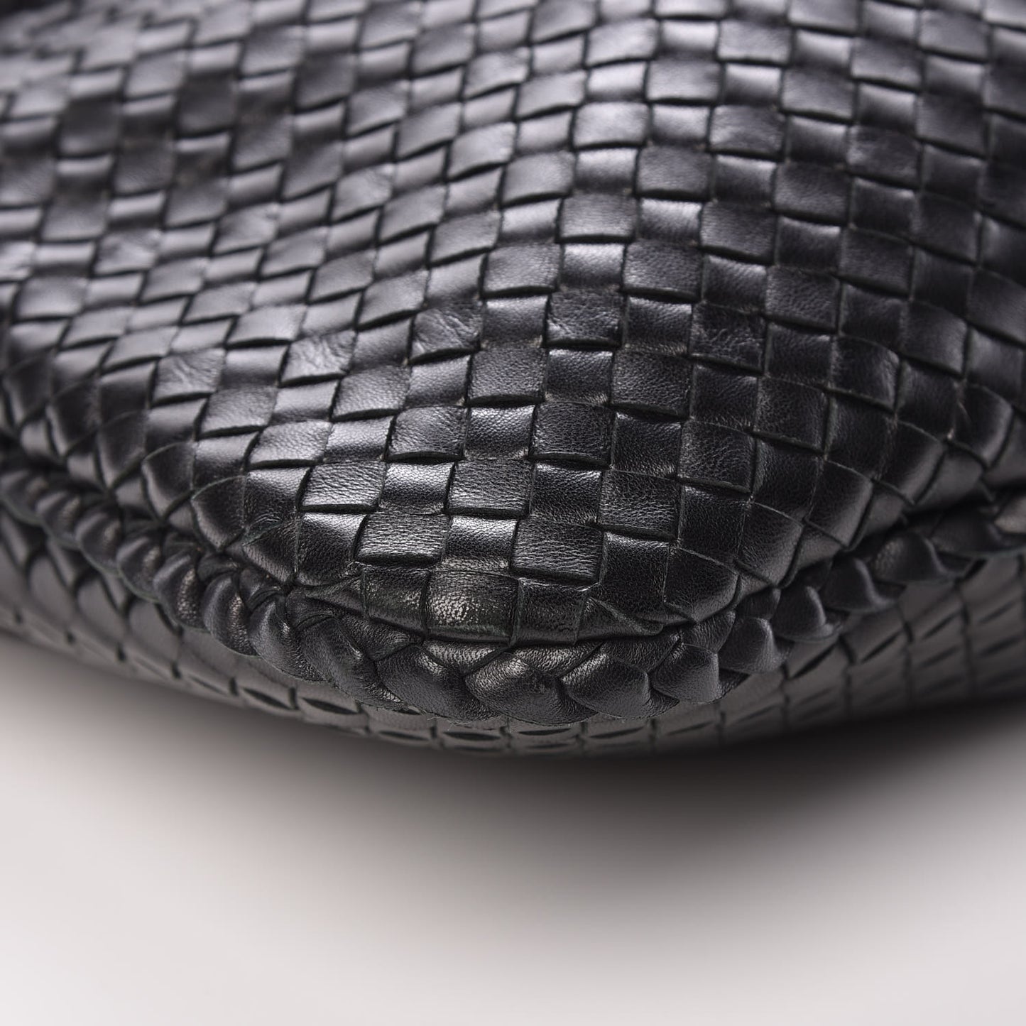 Nappa Intrecciato Maxi Veneta Hobo Black
