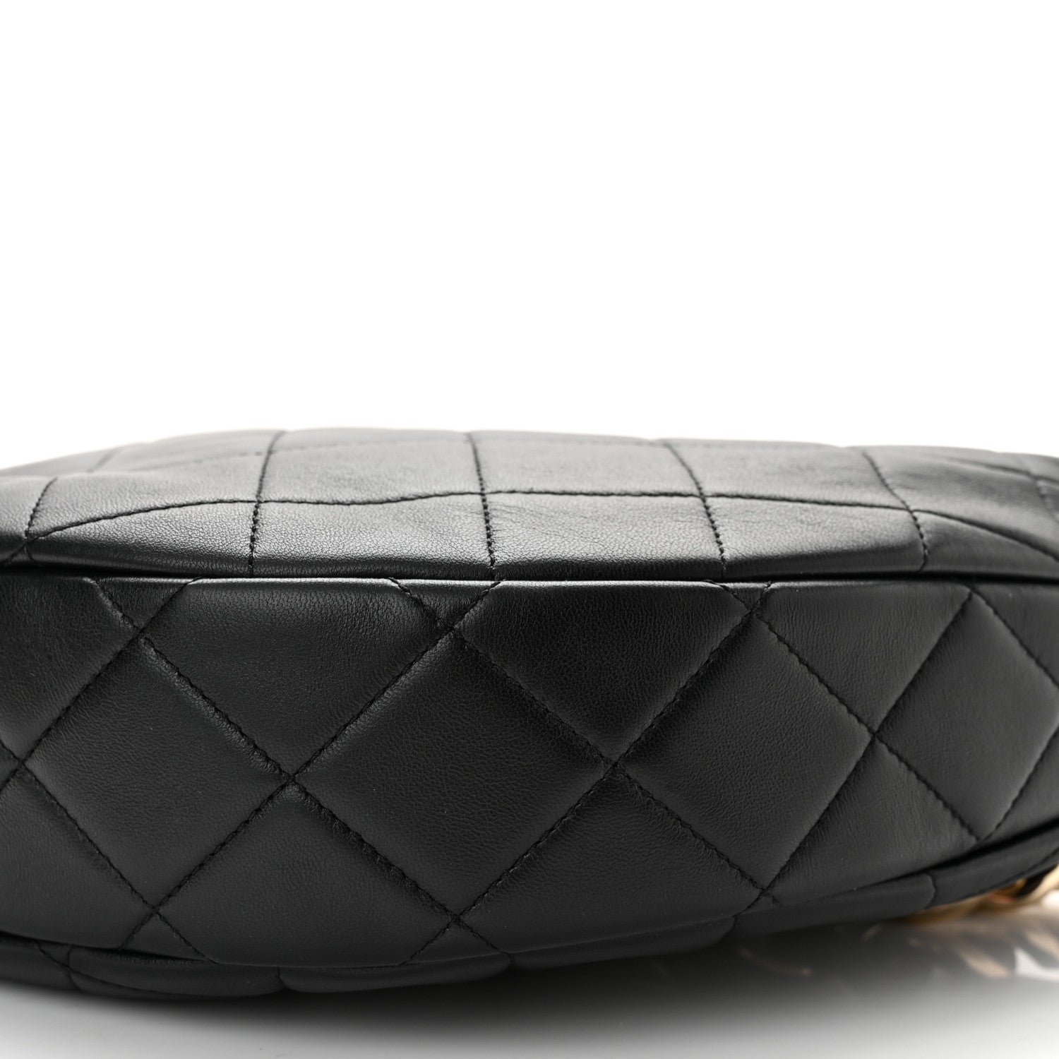 Chanel Lambskin Resin Elegant Maxi Hobo Black 10 of 10