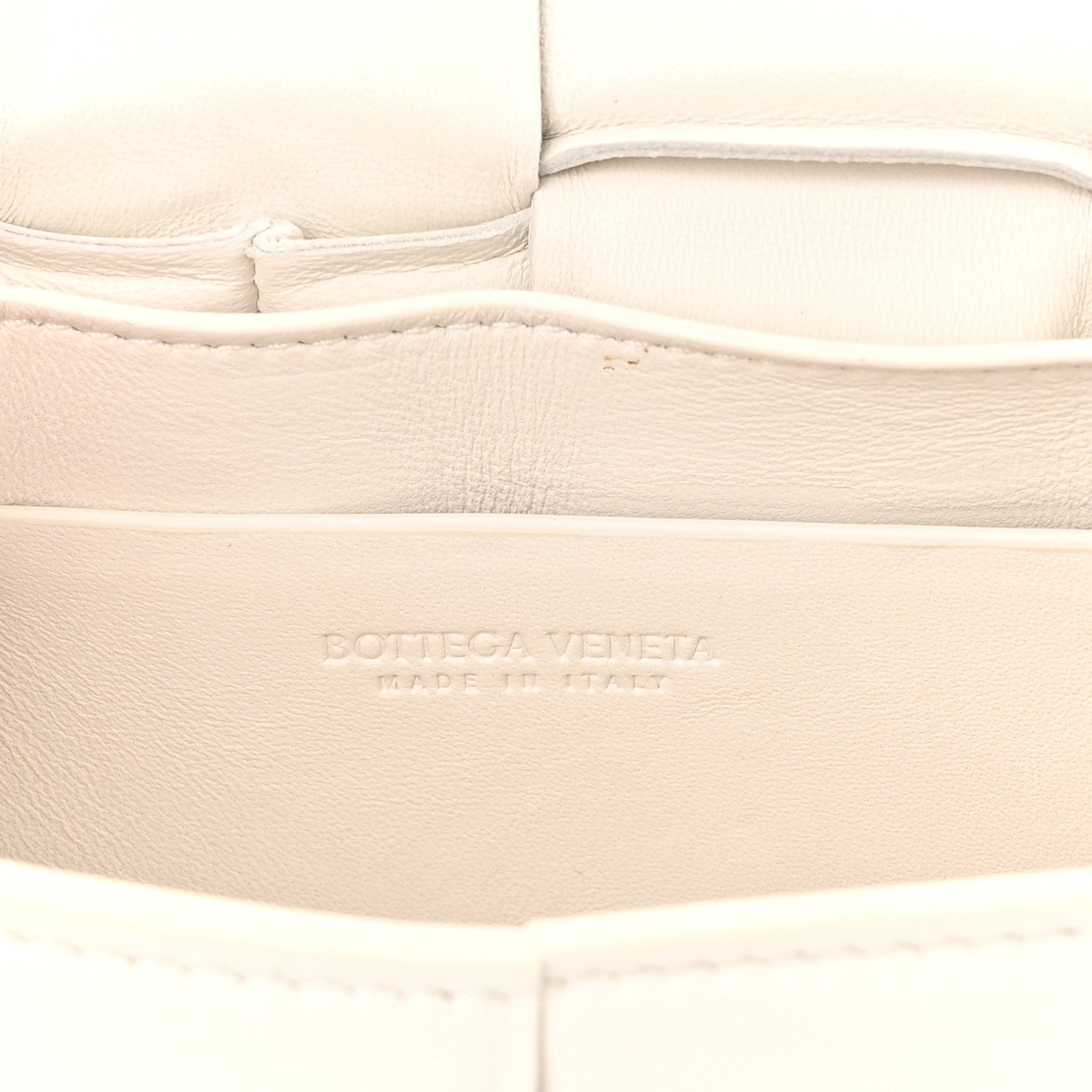 Bottega Veneta Nappa Maxi Intrecciato Padded The Belt Cassette Bag Chalk 6 of 12