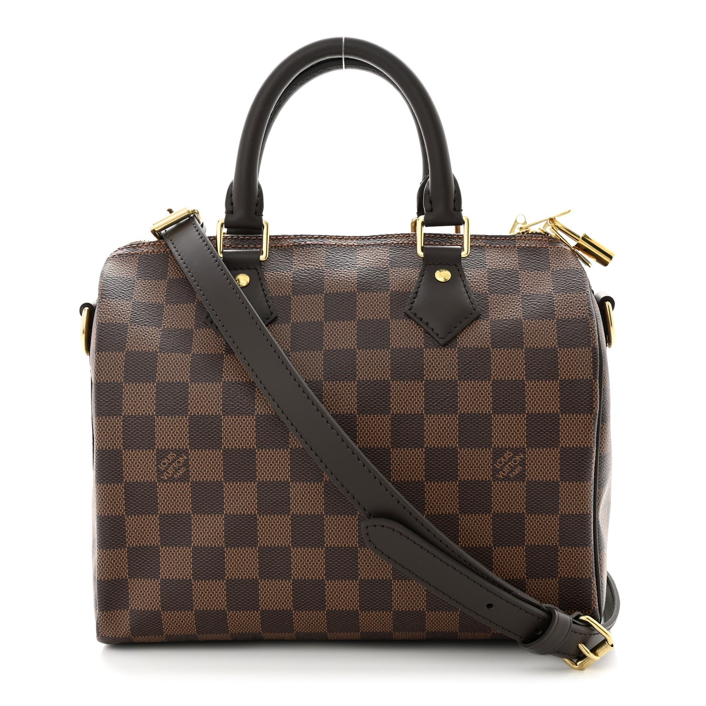 Damier Ebene Speedy Bandouliere 25