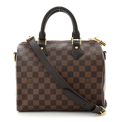 Louis Vuitton Damier Ebene Speedy Bandouliere 25 1 of 9