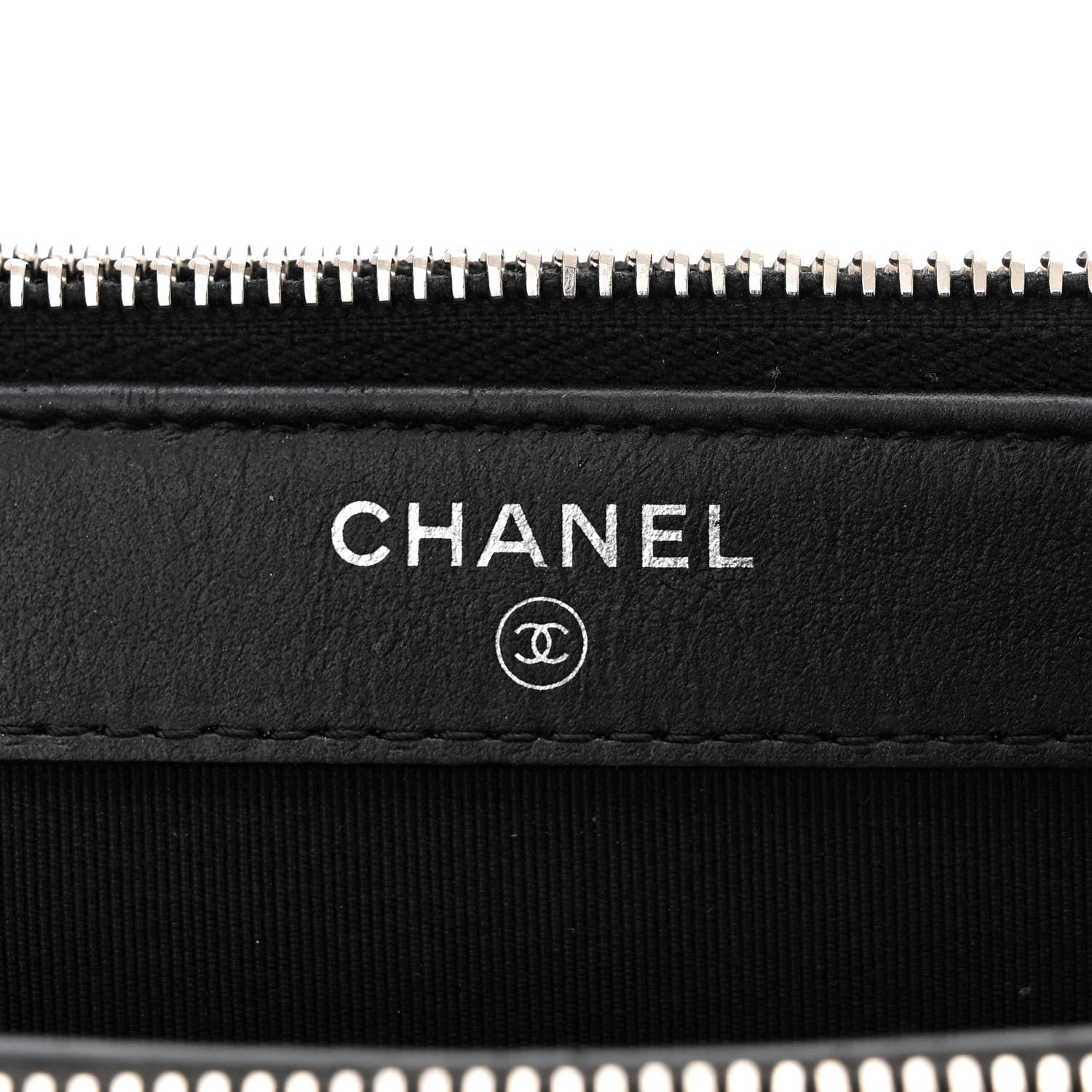 Chanel Iridescent Caviar Quilted Small Clutch With Chain Black 8 of 15