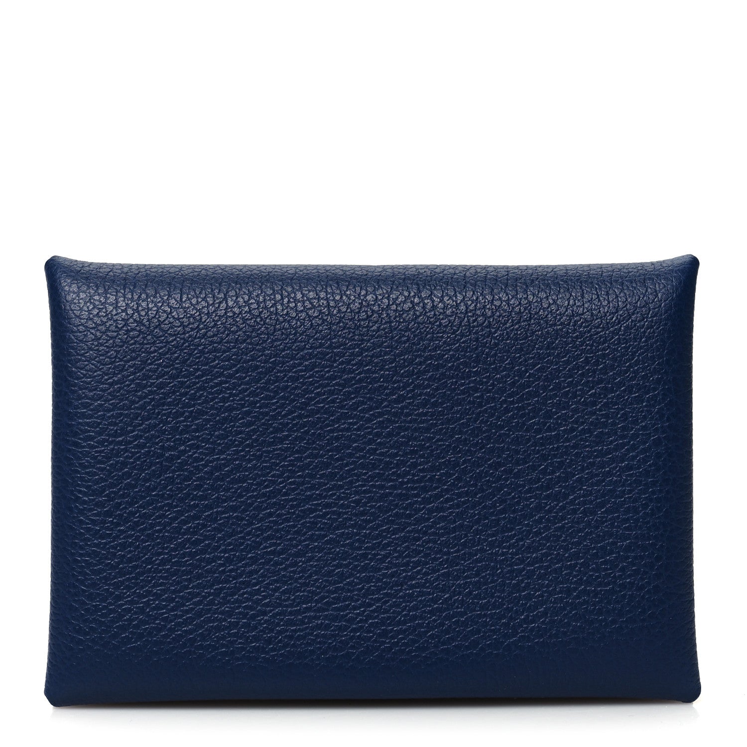 Hermes Evercolor Verso Calvi Card Case Bleu Saphir Bleu France 1 of 13