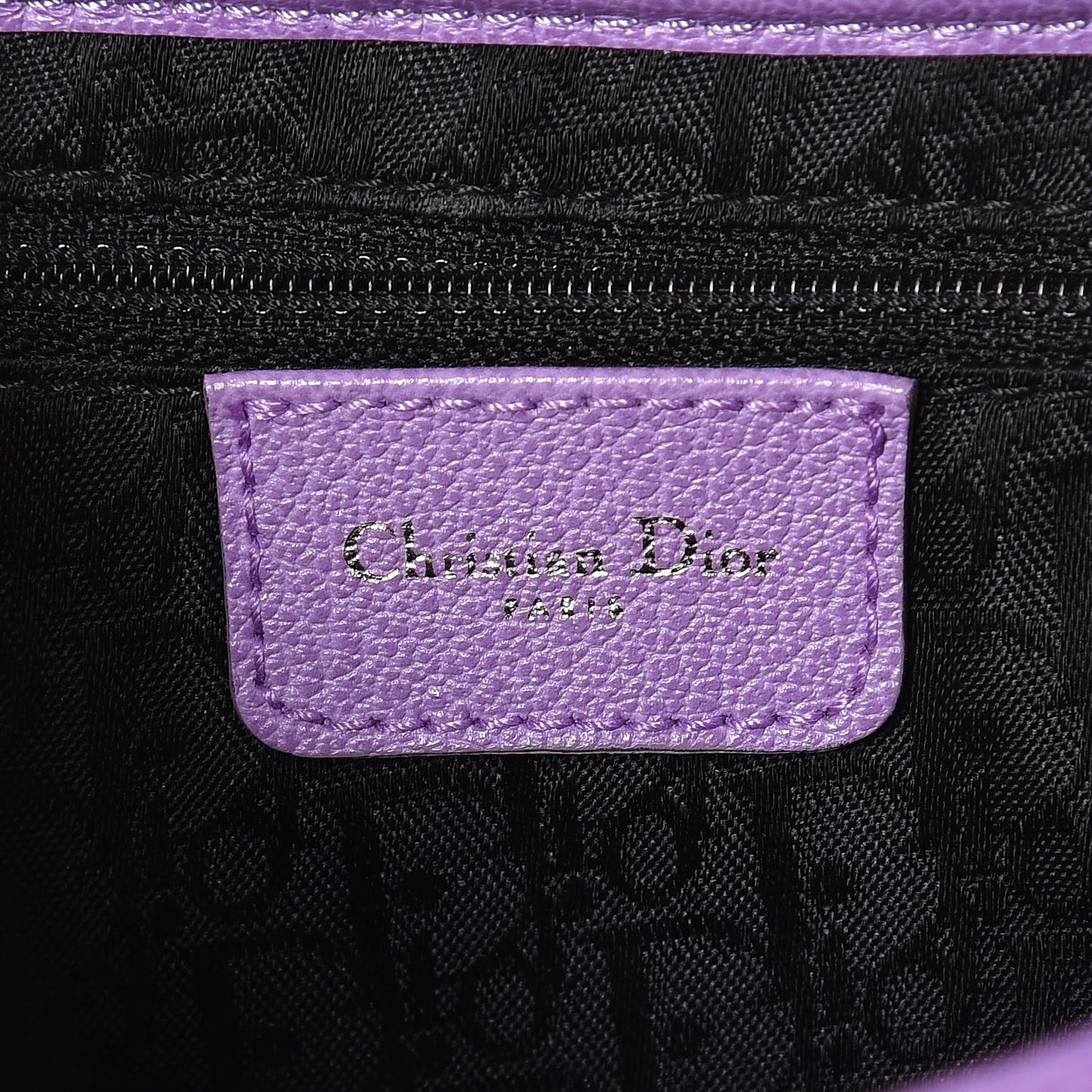 Calfskin Saddle Bag Purple