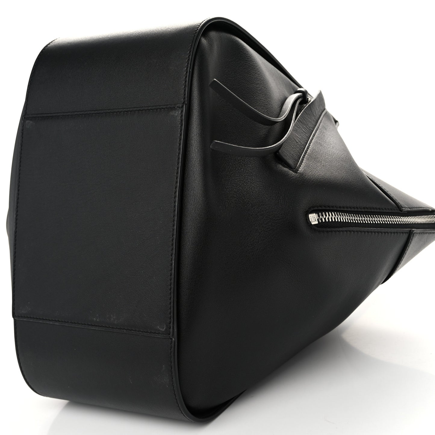 Calfskin Small Hammock Shoulder Bag Black