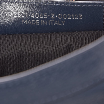 Balenciaga Chevre Silver Metallic Edge Hardware S City Bleu de Minuit 7 of 7