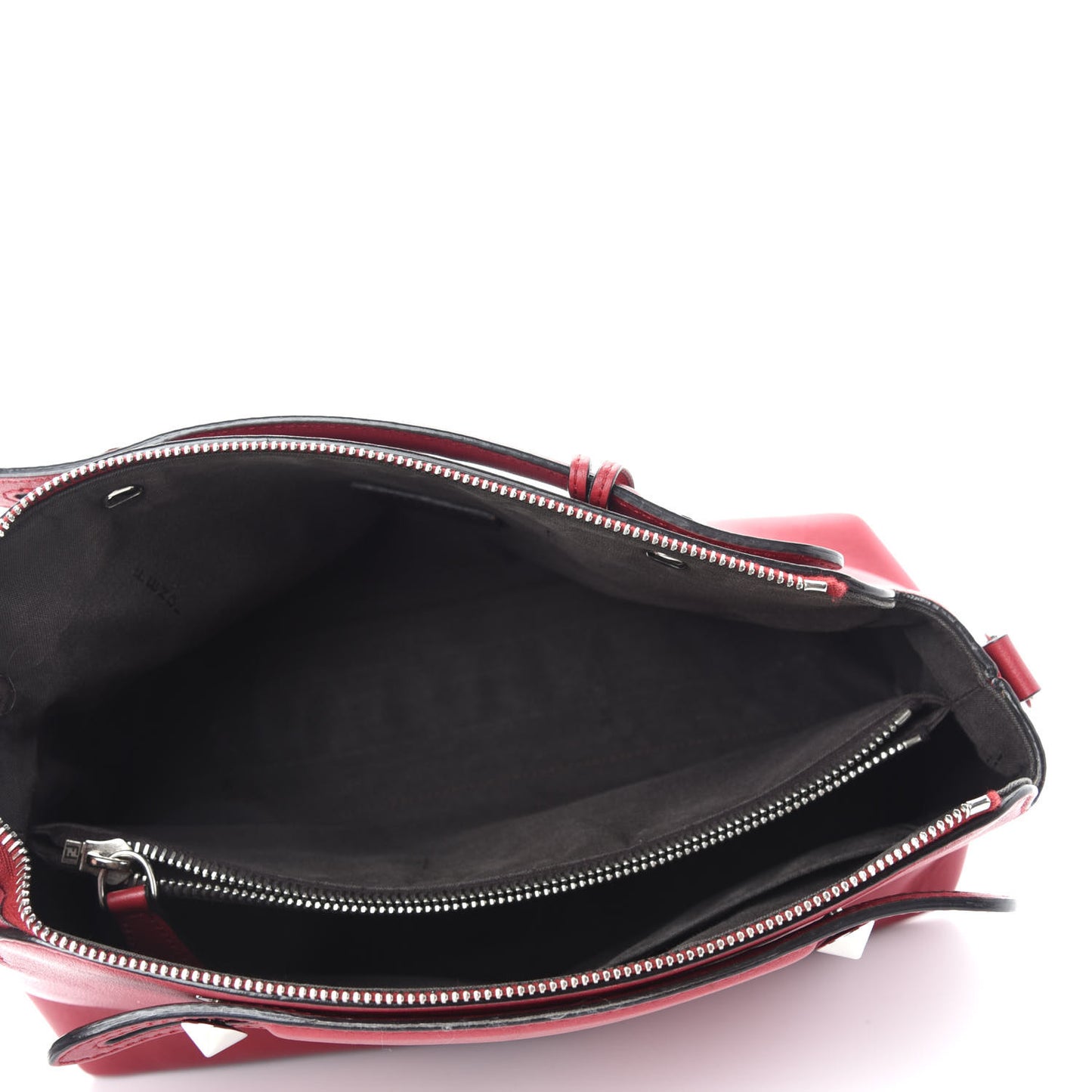 Vitello Dolce Marmol Medium By The Way Boston Bag Ciliegia