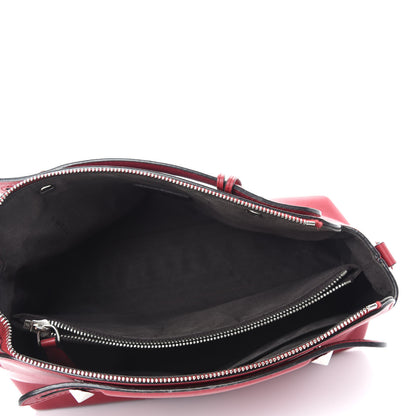 Fendi Vitello Dolce Marmol Medium By The Way Boston Bag Ciliegia 5 of 11