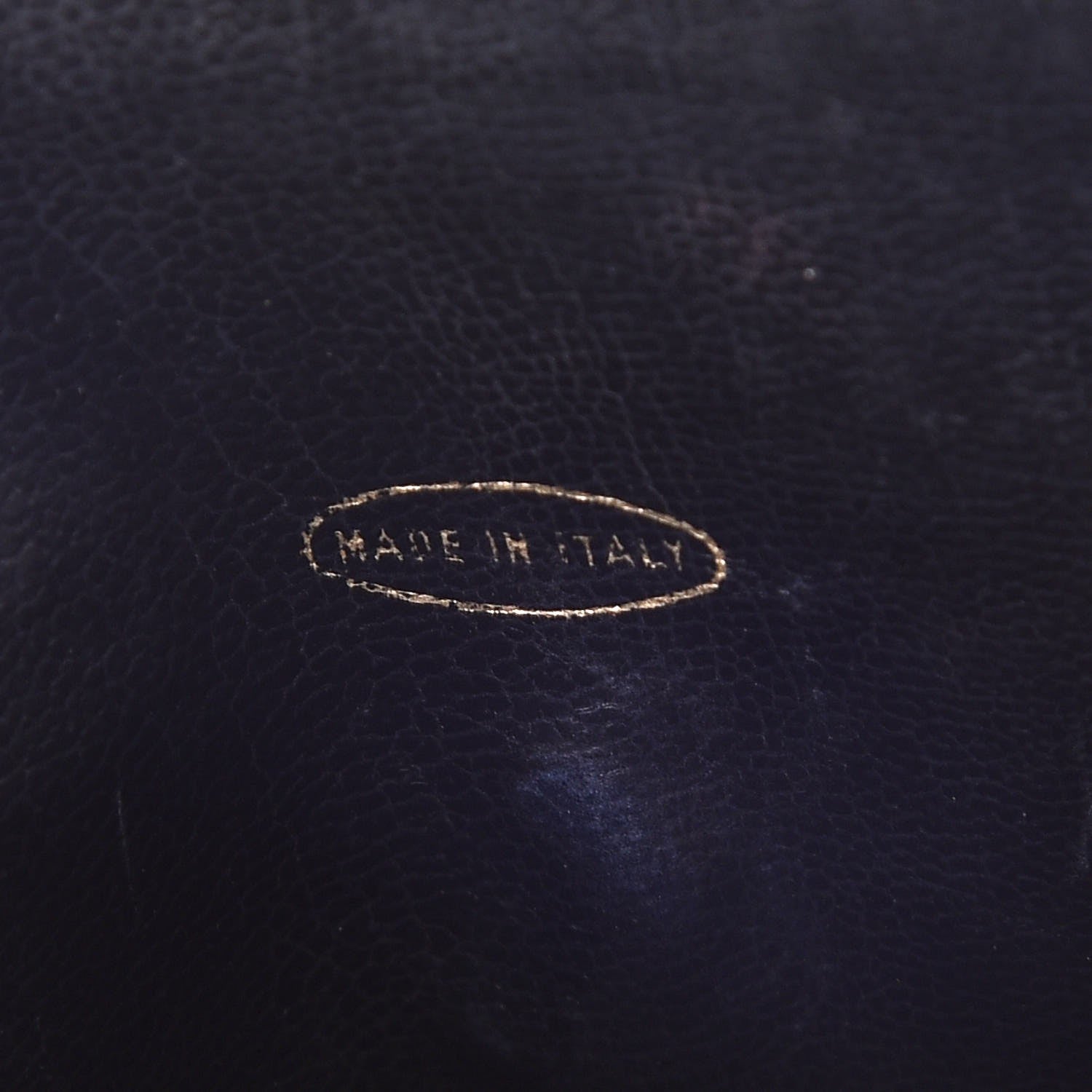 Chanel Lambskin Quilted Mini Flap Navy Blue 7 of 12