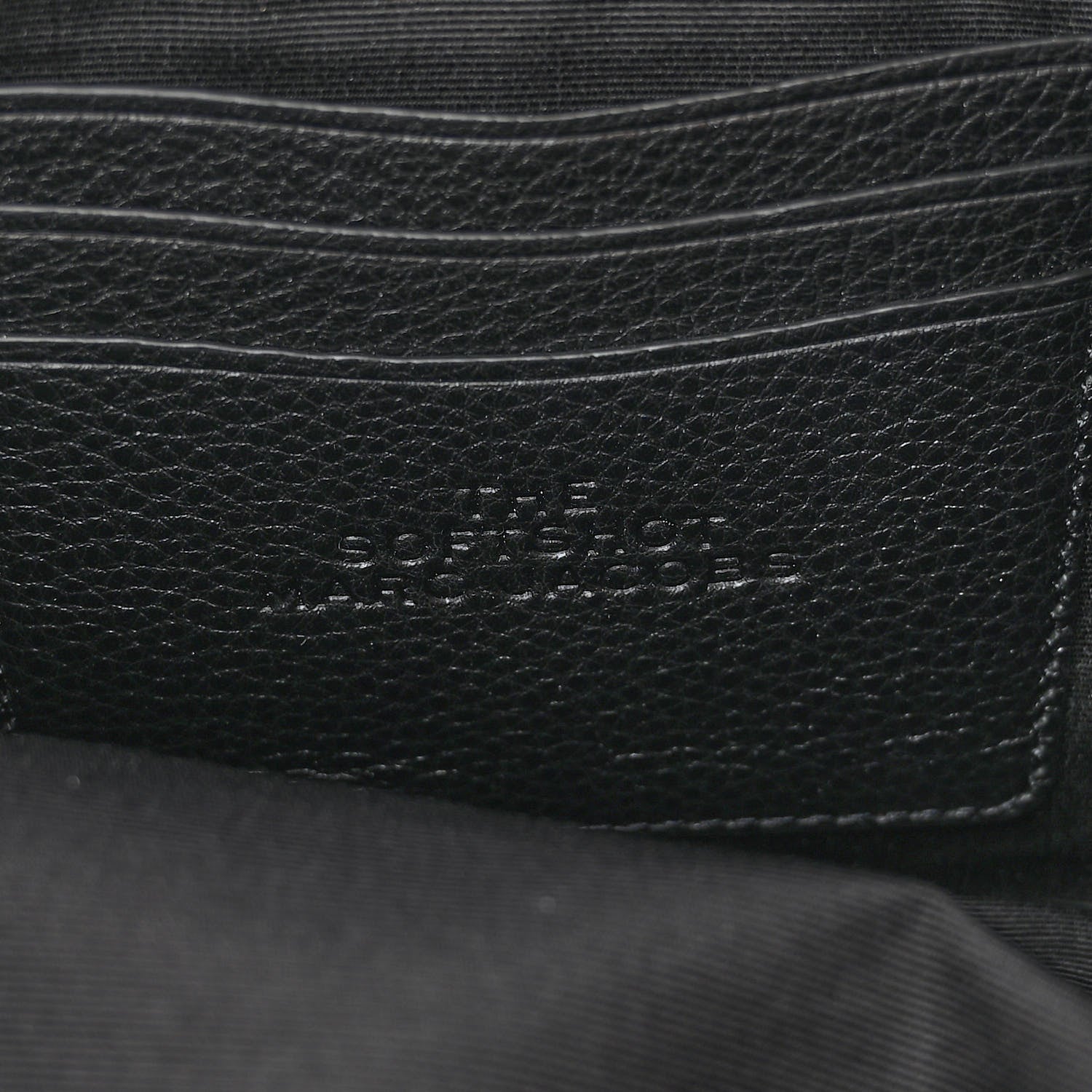Marc Jacobs Supple Natural Grain Calfskin The Softshot 27 Bag Black 7 of 10