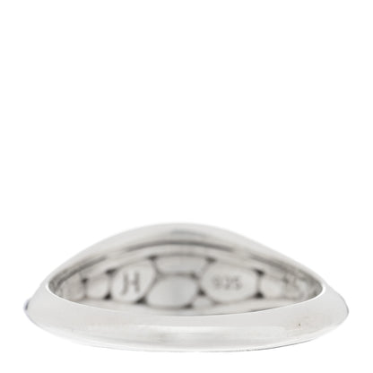 John Hardy Sterling Silver Diamond Pebble Ring 49 5 3 of 5