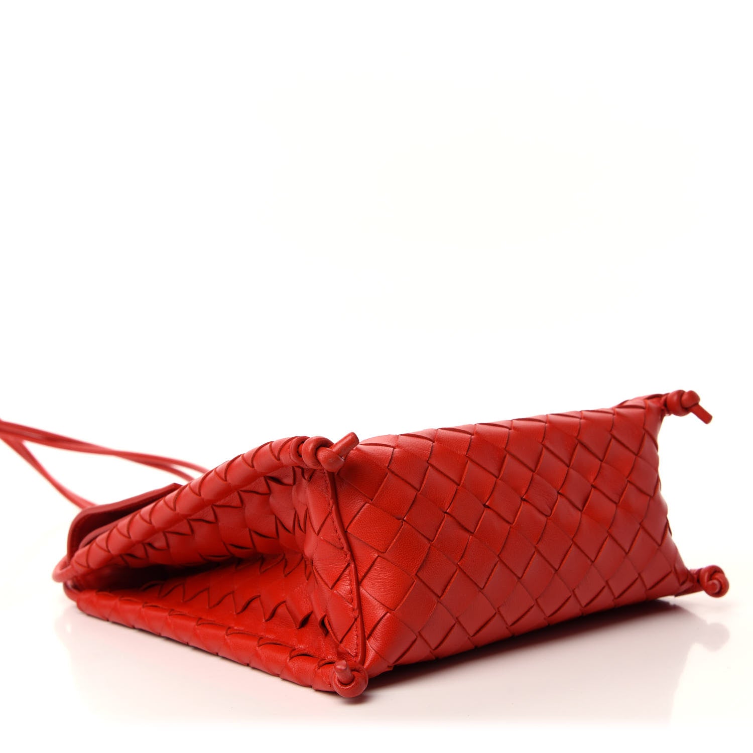 Bottega Veneta Nappa Intrecciato Small Knot Flap Crossbody Nail Polish 4 of 9
