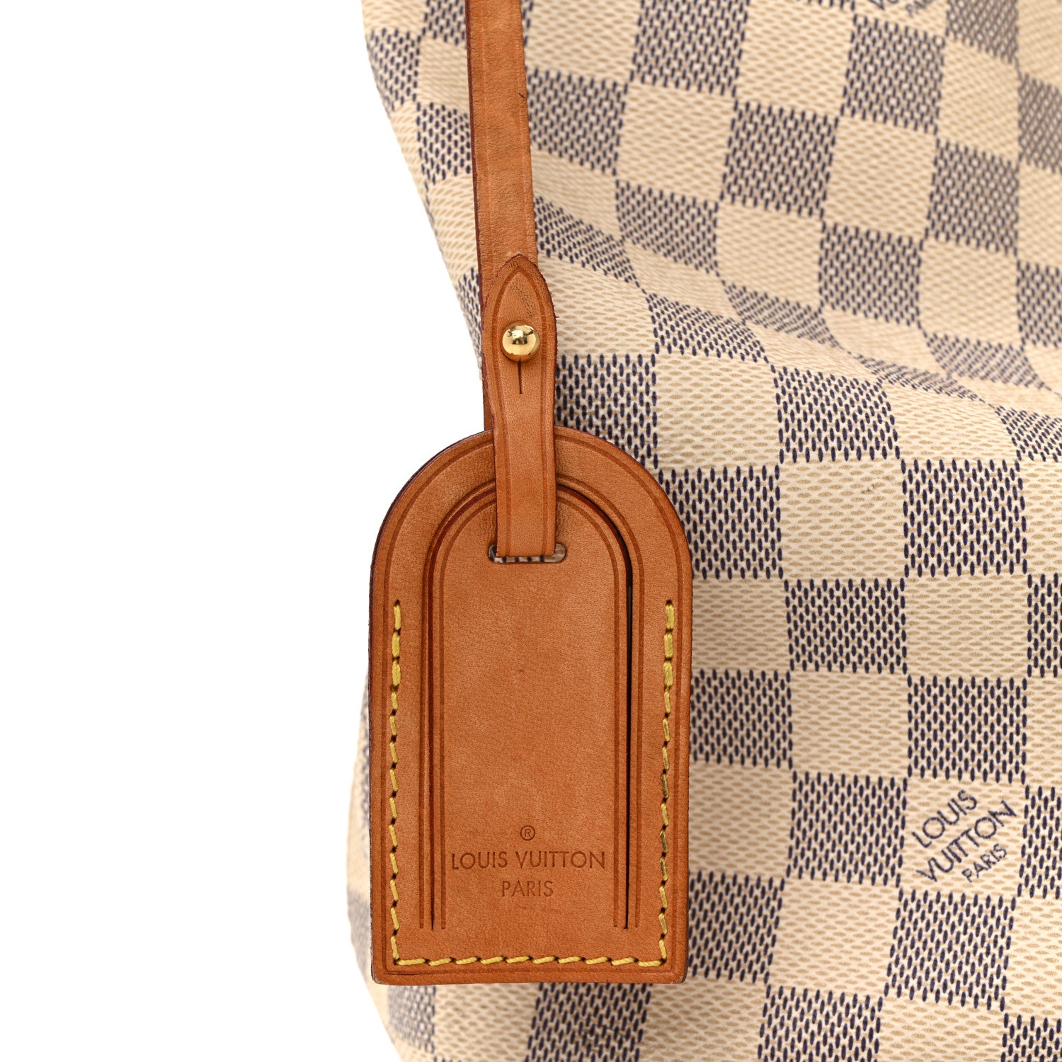 Louis Vuitton Damier Azur Graceful PM Rose Ballerine 13 of 14