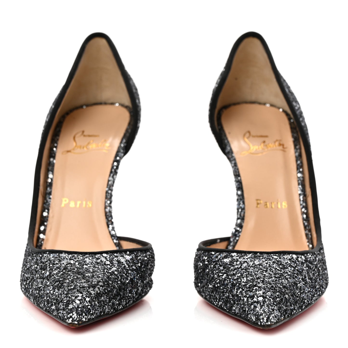 Glitter Dragonfly Iriza 100 Pumps 38 Black
