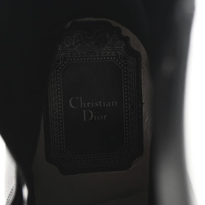 Christian Dior Calfskin Savane Ankle Boots 35 Black 8 of 9