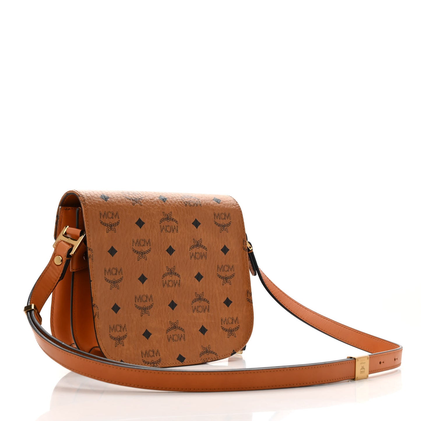 Visetos Patricia Crossbody Bag Cognac