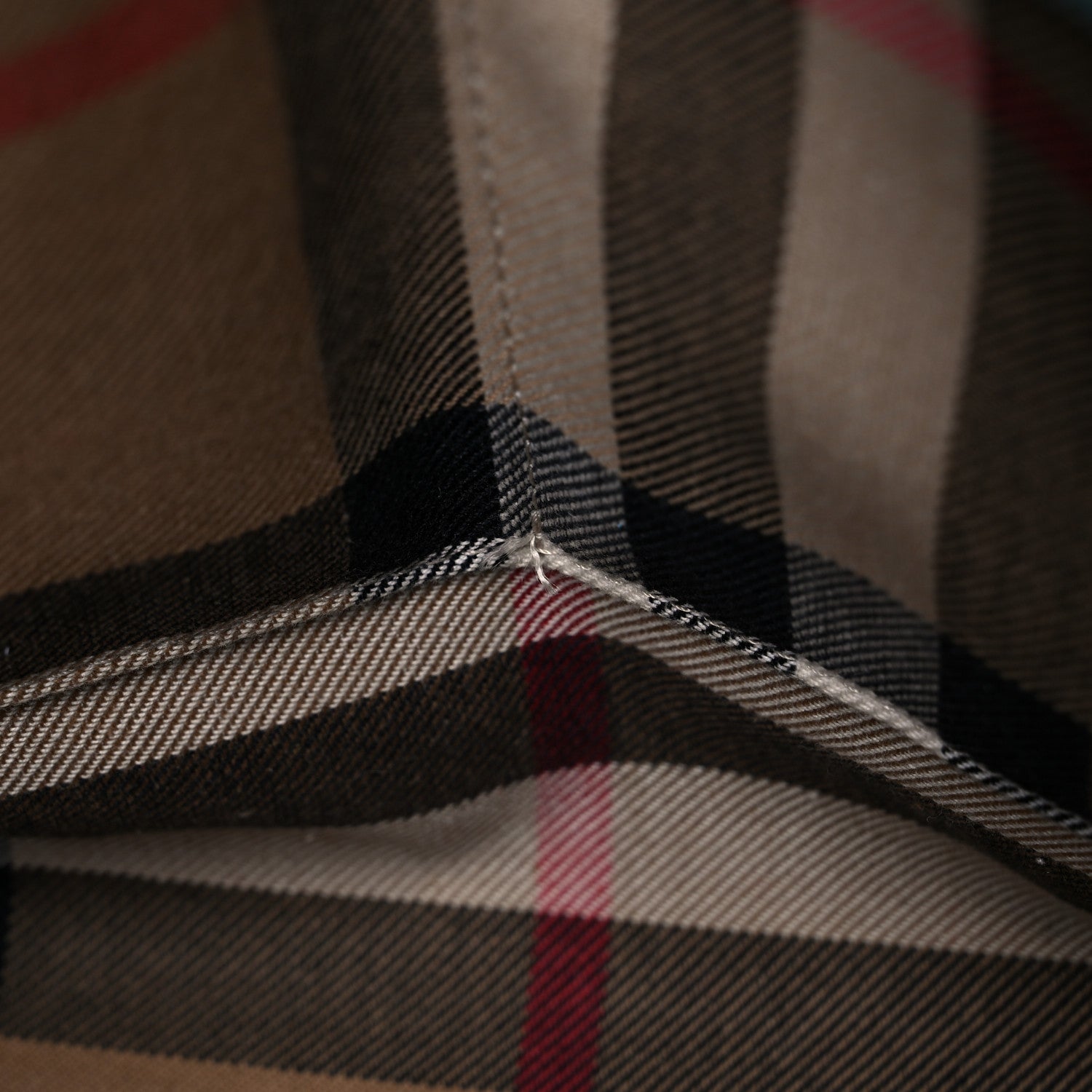 Burberry Soft Grain Calfskin Medium Buckle Tote Celadon Blue 14 of 21