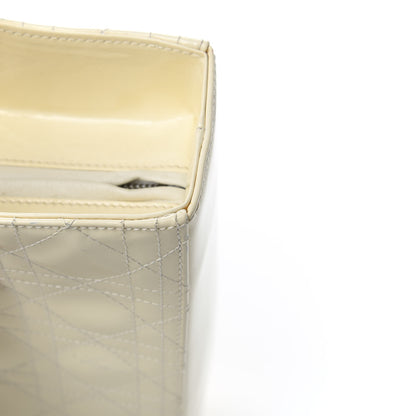Christian Dior Patent Cannage Large Lady Dior White 11 of 11