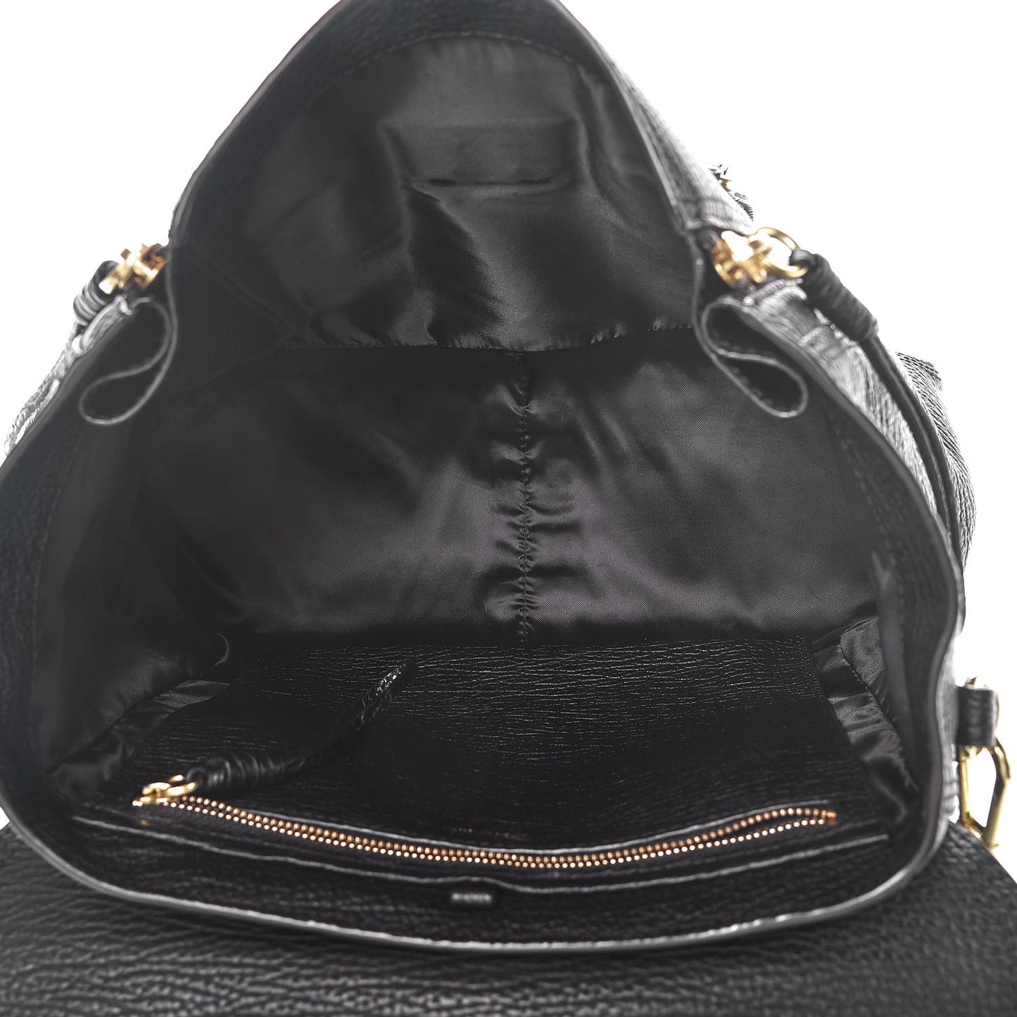 3.1 Textured Calfskin Medium Pashli Satchel Black