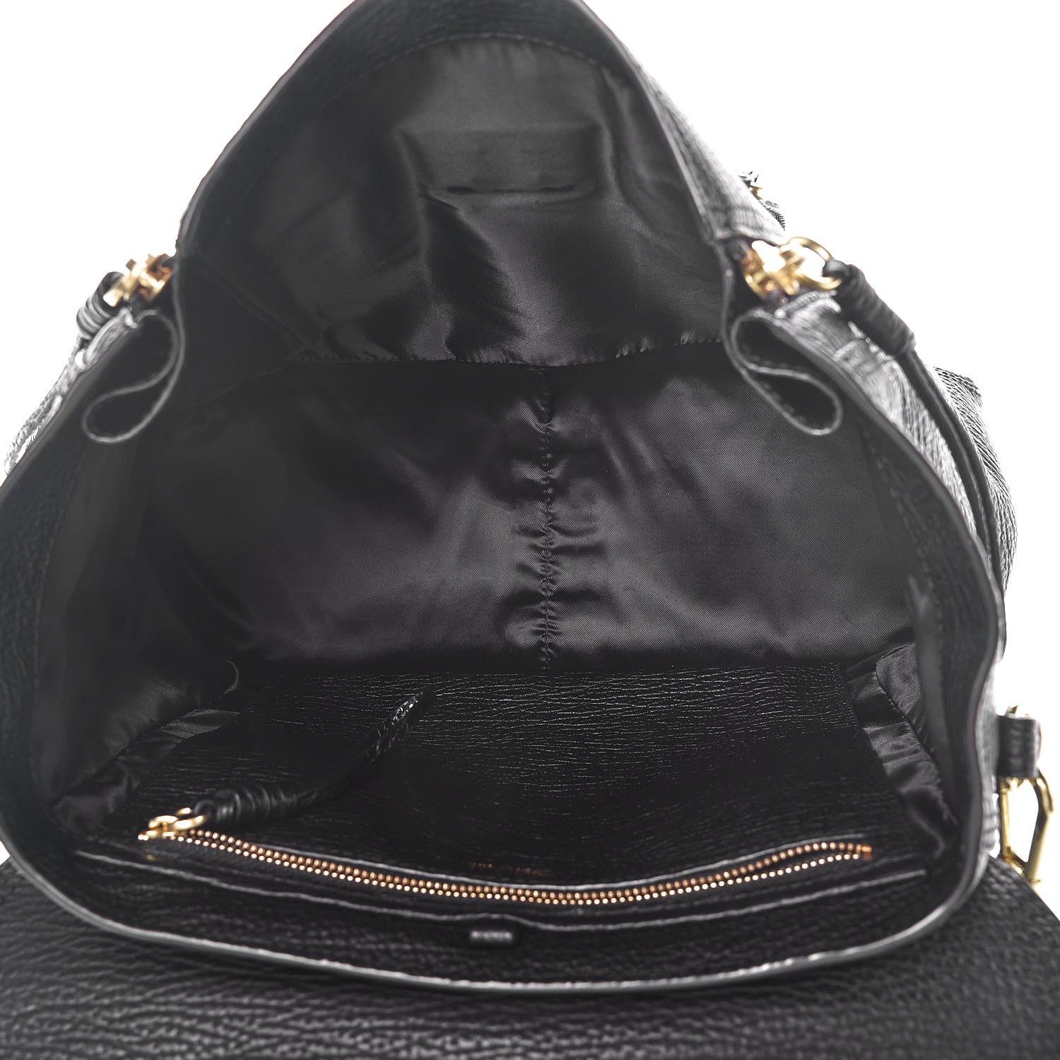 3.1 Phillip Lim 3.1 Textured Calfskin Medium Pashli Satchel Black 5 of 7