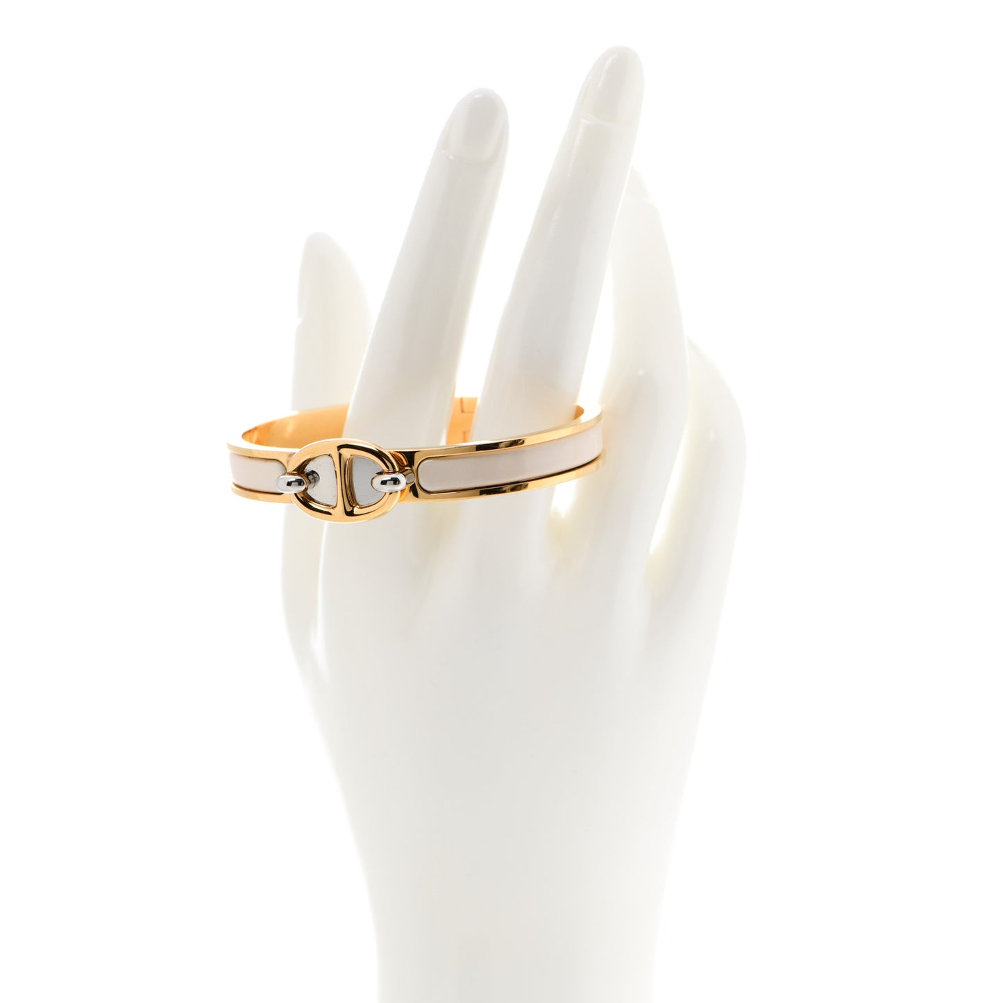 Enamel Mini Farandole Clic Chaine D'Ancre Bracelet Creme