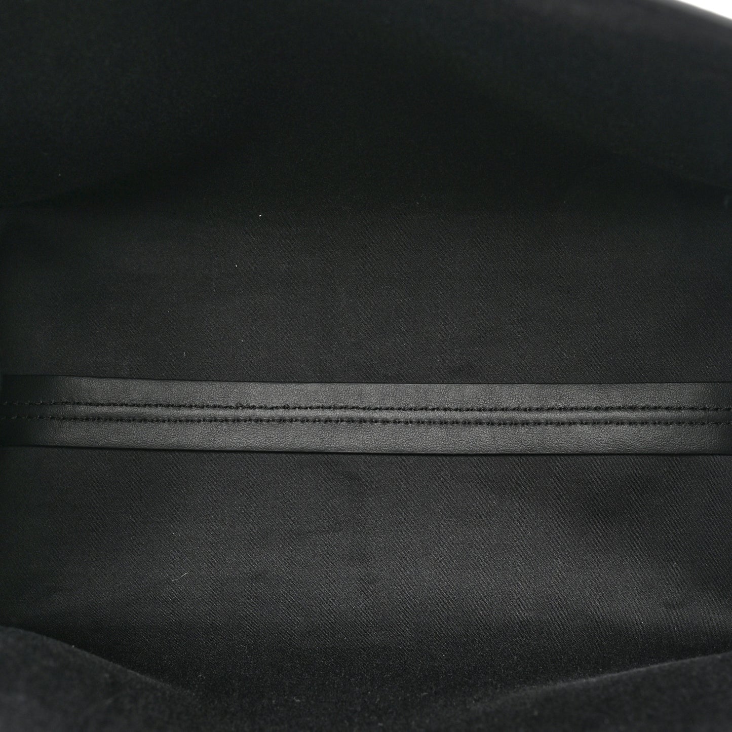 Glazed Fabric Vitello Century FF 1974 Stamp Patch Mini Peekaboo Defender Cover Mogano Panna Black
