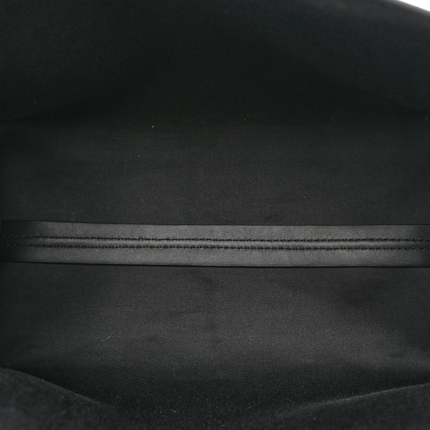 Fendi Glazed Fabric Vitello Century FF 1974 Stamp Patch Mini Peekaboo Defender Cover Mogano Panna Black 5 of 10