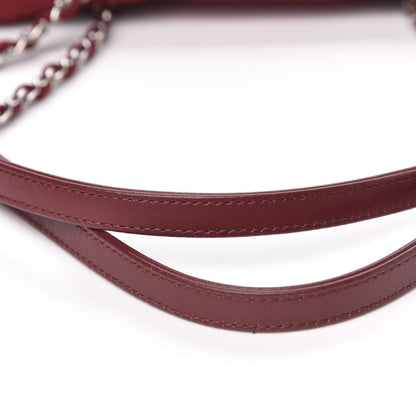 Chanel Canvas Mini Deauville Tote Red 10 of 12