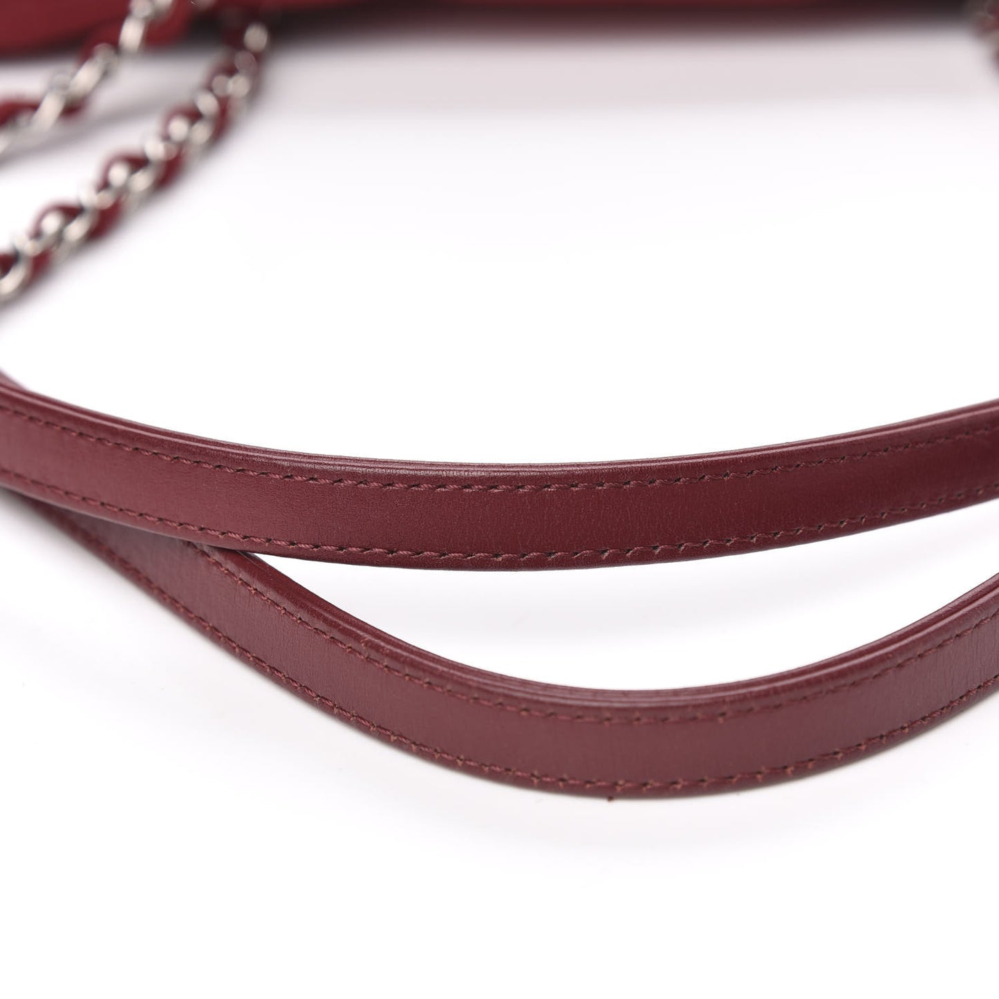 Canvas Mini Deauville Tote Red