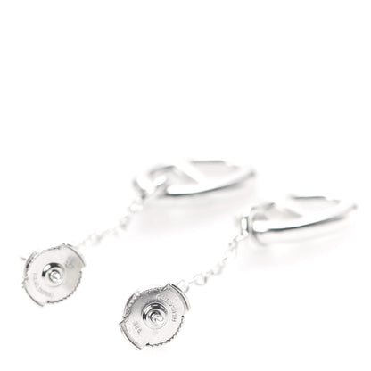 Hermes Sterling Silver Farandole Drop Earrings 3 of 5